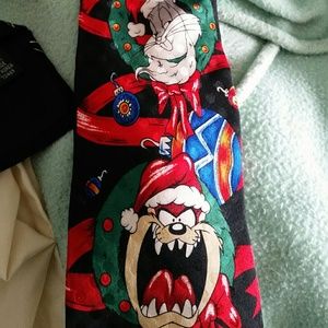 Tazmanuan Devil, Buggts Bunny Men's Silk Tie